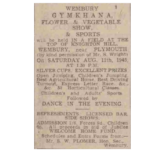 wembury gymkhana